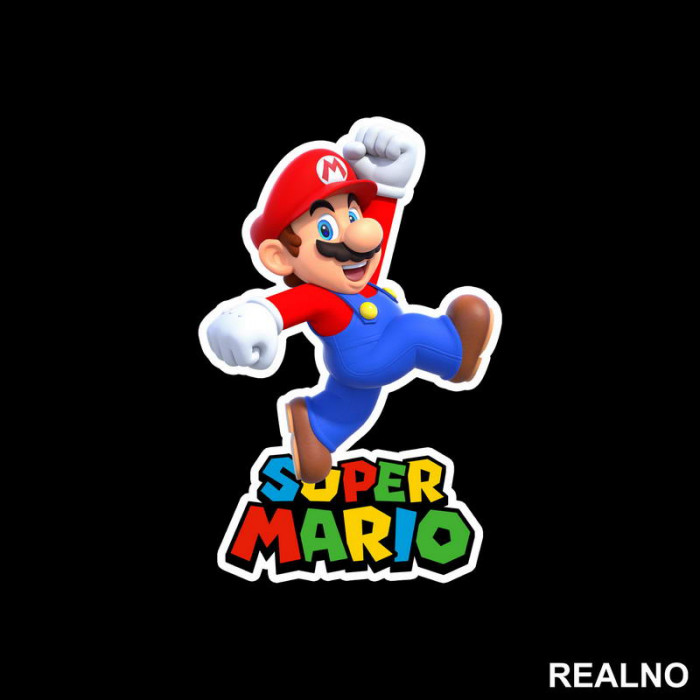 Pečurkica jaše dinosaurusa - Super Mario - Nalepnica