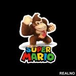 Donki Kong - Super Mario - Nalepnica