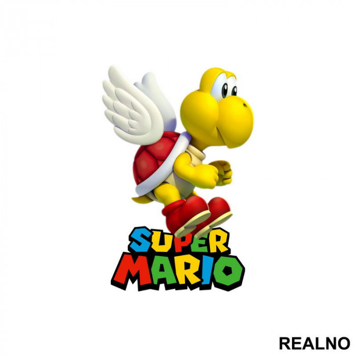 Leteća kornjača - Super Mario - Nalepnica