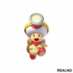 Pečurkica - Super Mario - Nalepnica