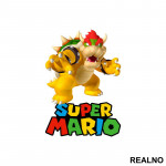 Bauzer I Logo - Super Mario - Nalepnica