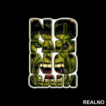 No Pain No Gain - Hulk - Green - Trening - Nalepnica