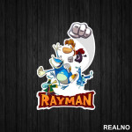 Rayman - Game - Nalepnica