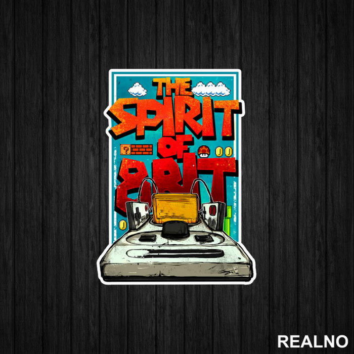 The Spirit Of 8bit - Colors - Nintendo - Game - Nalepnica