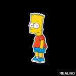Bart Portret - The Simpsons - Simpsonovi - Nalepnica