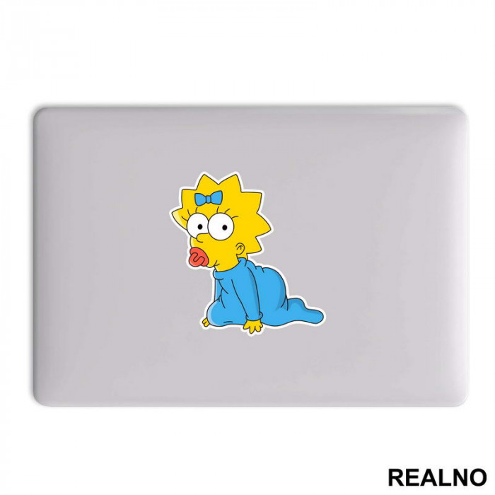 Maggie - Megi - The Simpsons - Simpsonovi - Nalepnica