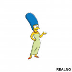  Marge Portrait - Mardž - The Simpsons - Simpsonovi - Nalepnica