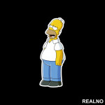 Homer Se Dosađuje - The Simpsons - Simpsonovi - Nalepnica