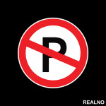 Zabranjeno Parkiranje - Servisna nalepnica
