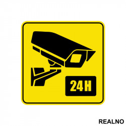 Objekat je pod video nadzorom - Video Nadzor - CCTV - Servisna nalepnica Objekat je pod video nadzorom - Video Nadzor - CCTV - Servisna nalepnica