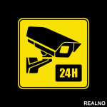 Objekat je pod video nadzorom - Video Nadzor - CCTV - Servisna nalepnica