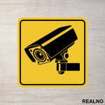 Objekat je pod video nadzorom - Video Nadzor - CCTV - 03 - Servisna nalepnica