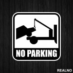 Zabranjeno Parkiranje - No Parking - 03 - Servisna nalepnica