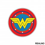 Color Logo - Wonder Woman - Nalepnica