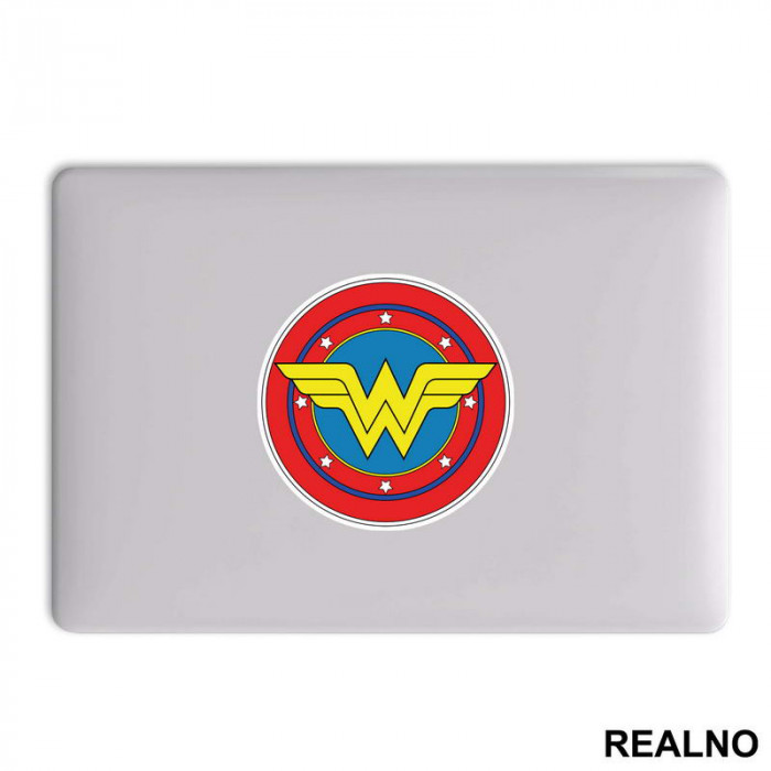 Color Logo - Wonder Woman - Nalepnica