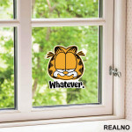 Whatever - Garfild - Glava - Crtani filmovi - Nalepnica