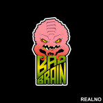 Bad Brain Krang - Nindža Kornjače - Nalepnica