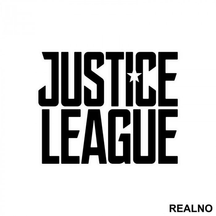 Justice League Big Logo - Nalepnica