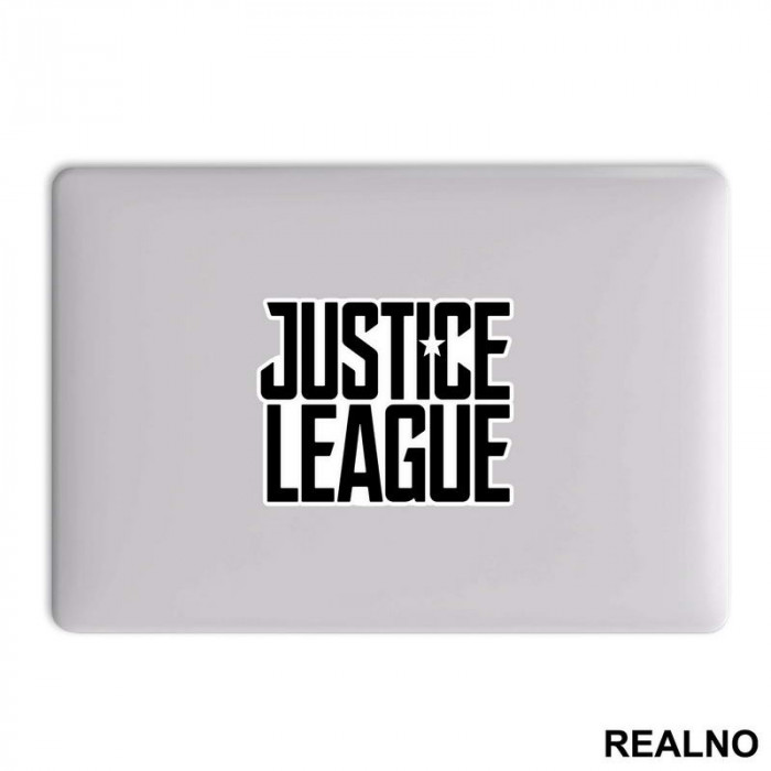 Justice League Big Logo - Nalepnica