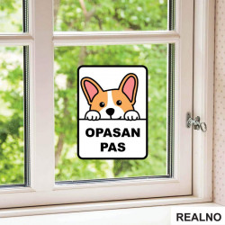 Opasan Pas - Korgi - Corgi - Nalepnica Opasan Pas - Korgi - Corgi - Nalepnica