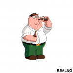 Pete Drinks - Family Guy - Nalepnica