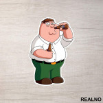 Pete Drinks - Family Guy - Nalepnica