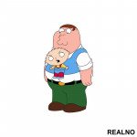 Pete And Stewie - Family Guy - Nalepnica