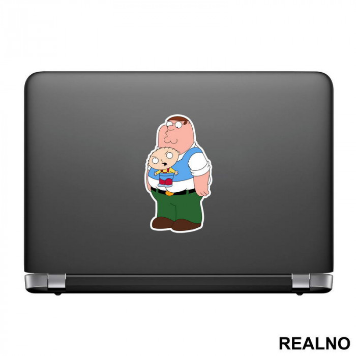 Pete And Stewie - Family Guy - Nalepnica