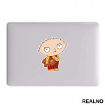 Stewie And Rupert - Waitng - Family Guy - Nalepnica