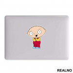 Crazy Stewie - Family Guy - Nalepnica