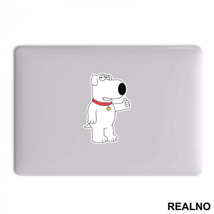 Everything Is Okay - Brian Griffin - Family Guy - Nalepnica