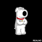 Brian Is Angry - Family Guy - Nalepnica