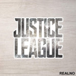 Metallic Logo - Justice League - Nalepnica