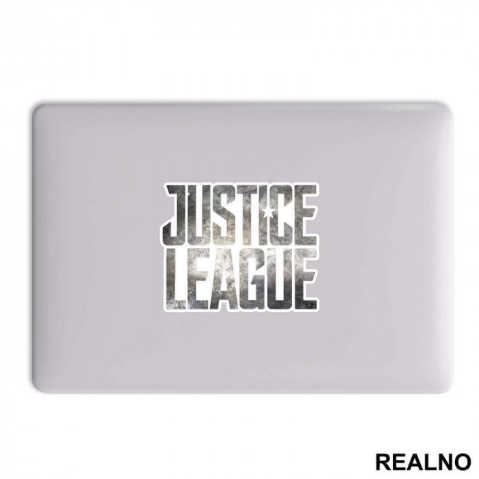 Metallic Logo - Justice League - Nalepnica