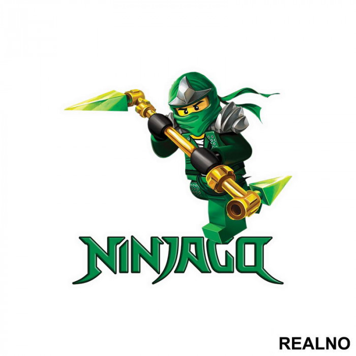 Lloyd - Green Ninja - Ninjago - Crtani Filmovi - Nalepnica