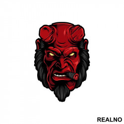 Hellboy - Nrawing - Nalepnica Hellboy - Nrawing - Nalepnica