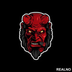 Hellboy - Nrawing - Nalepnica