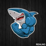 Strong Shark - Trening - Nalepnica