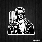 Terminator With A Gun - Filmovi - Nalepnica