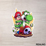 Mali - Super Mario - Nalepnica