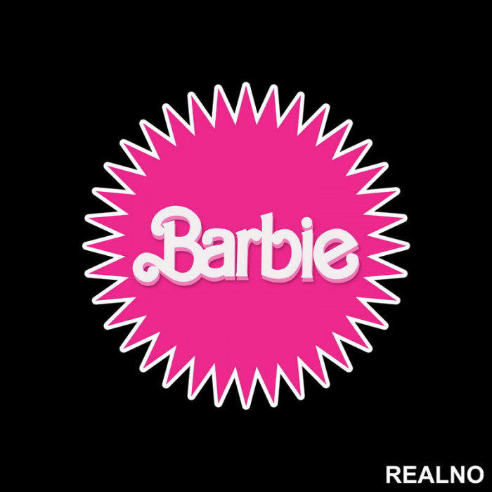 Novi Logo - Krug - Barbi - Nalepnica