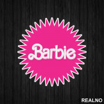 Novi Logo - Krug - Barbi - Nalepnica