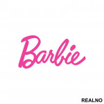 Stari Logo - Pink - Barbi - Nalepnica