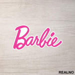 Stari Logo - Pink - Barbi - Nalepnica