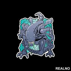 Chemical Fumes - Alien - Nalepnica Chemical Fumes - Alien - Nalepnica