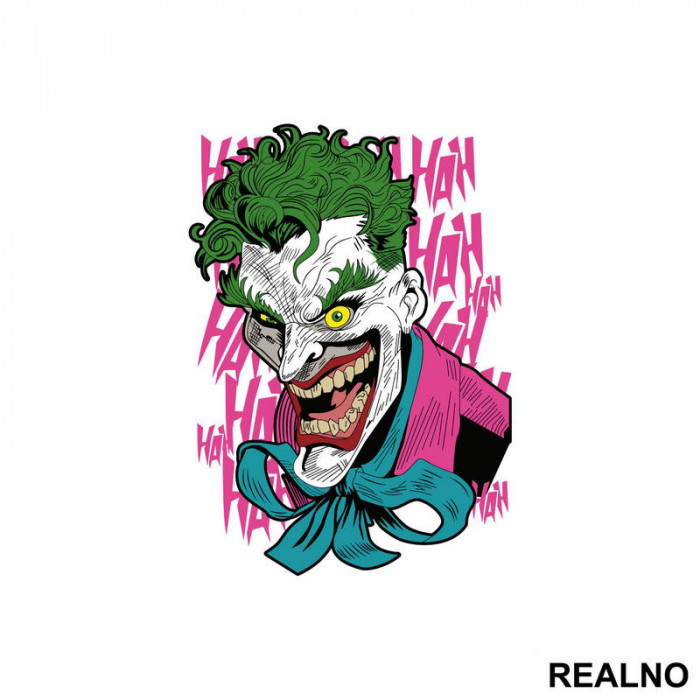 Crazy Smile - Joker - Nalepnica