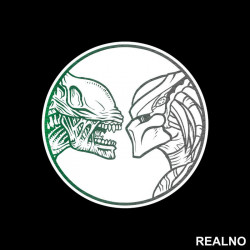 Looks - Alien Vs - Predator - Nalepnica Looks - Alien Vs - Predator - Nalepnica