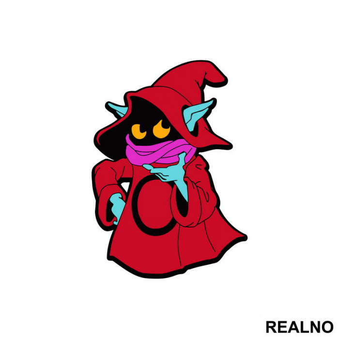 Orko Floating - Masters of the Universe - Nalepnica