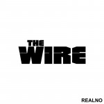 The Wire Logo - Nalepnica