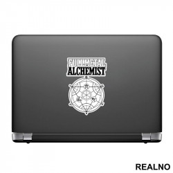 Logo And Transmutation - Fullmetal Alchemist - Anime - Nalepnica Logo And Transmutation - Fullmetal Alchemist - Anime - Nalepnica